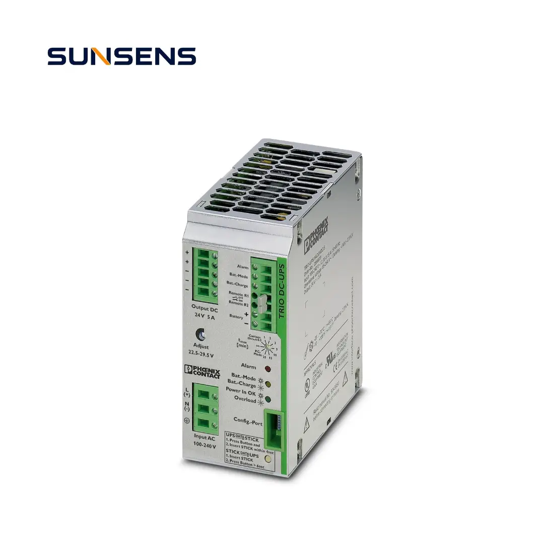 سیستم UPS ساخت کمپانی PHOENIX CONTACT سری TRIO مدل TRIO-UPS/1AC/24DC/5